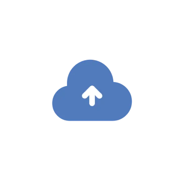respaldo ícono nube