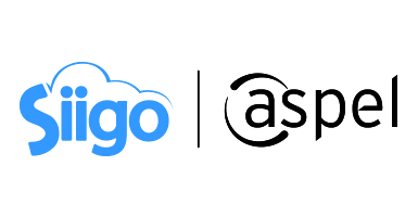 Logotipos de Siigo y Aspel, soluciones administrativas y contables en la nube