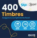 400 Timbres para facturar con SAE, CAJA y NOI (Código Digital)